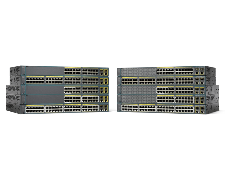 network switches WS-C2960+24LC-S